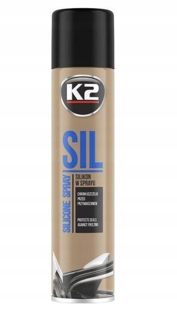 Silikon do Uszczelek K2 Sil 300ml w Sprayu K633 Chroni Uszczelki