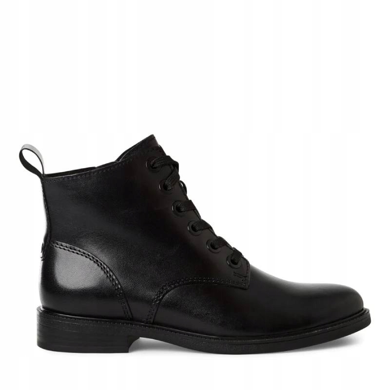 Marco Tozzi 2-25101-45-001 černé kotníkové boty vel.38 klasické Kochland Sleva