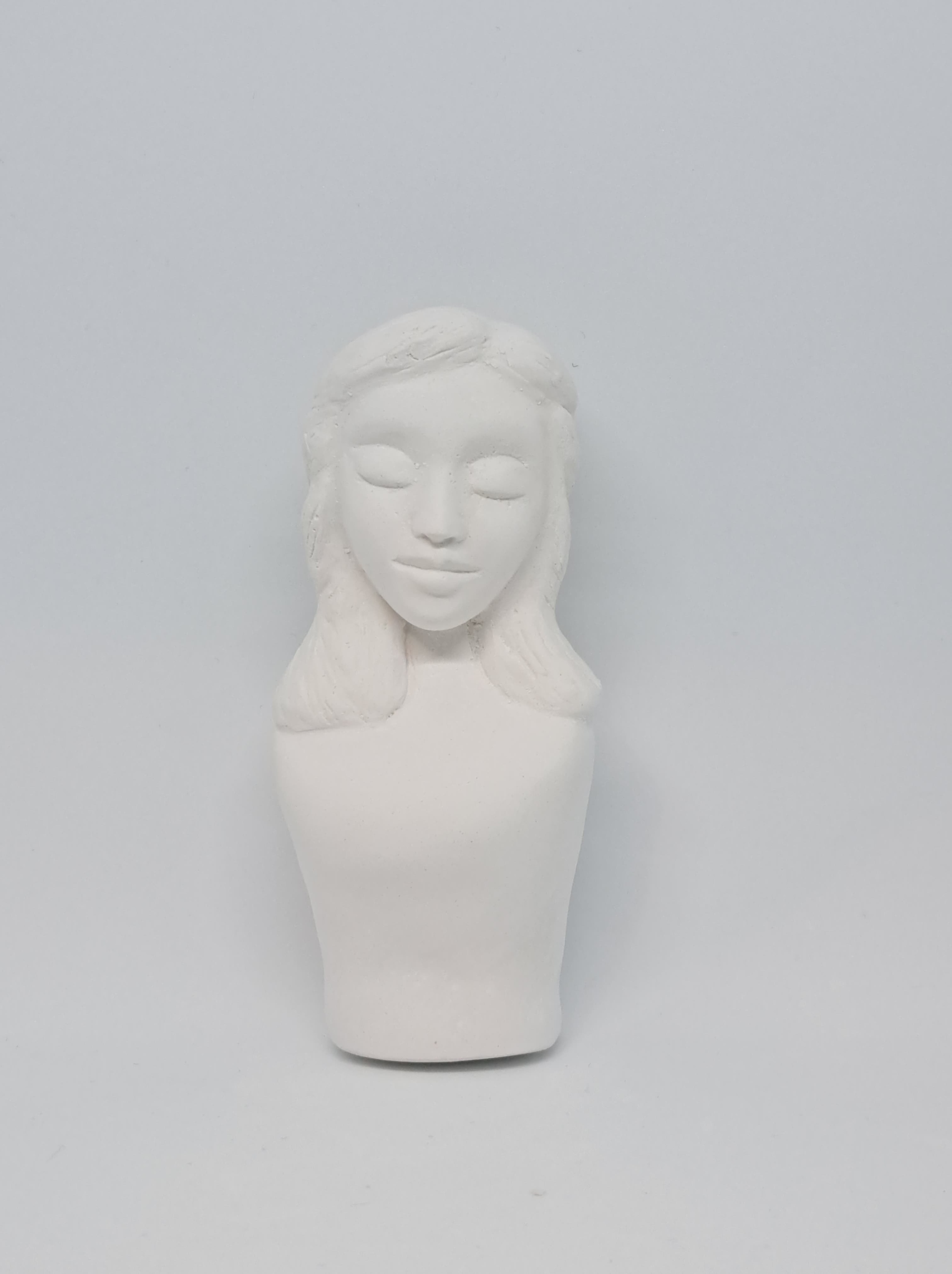 

Główka, Popiersie Gipsowe Do Aniołów.