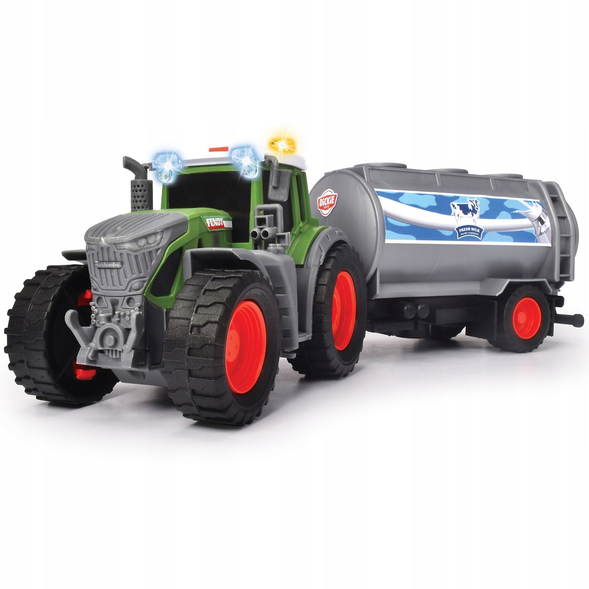 

Dickie Traktor z przyczepą na mleko Fendt 3734000