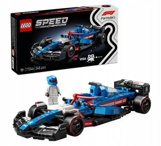 Lego (r) Speed Champions 77246 F1 Formule na vízum