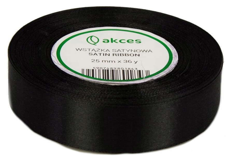 

Wstążka Tasiemka satynowa atłasowa 25mm Różne A-08