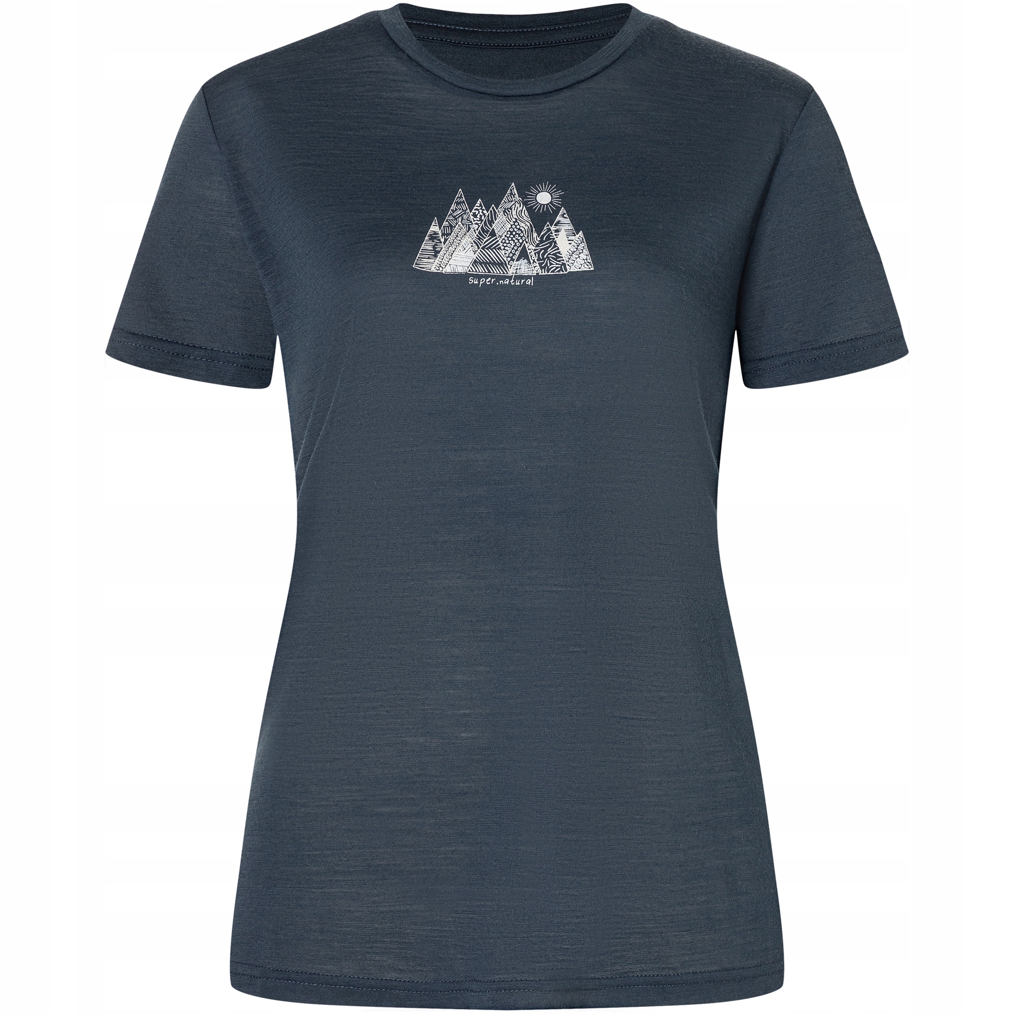 Koszulka damska t-shirt Super.natural Top Mountain Art Tee niebieska r. Xs