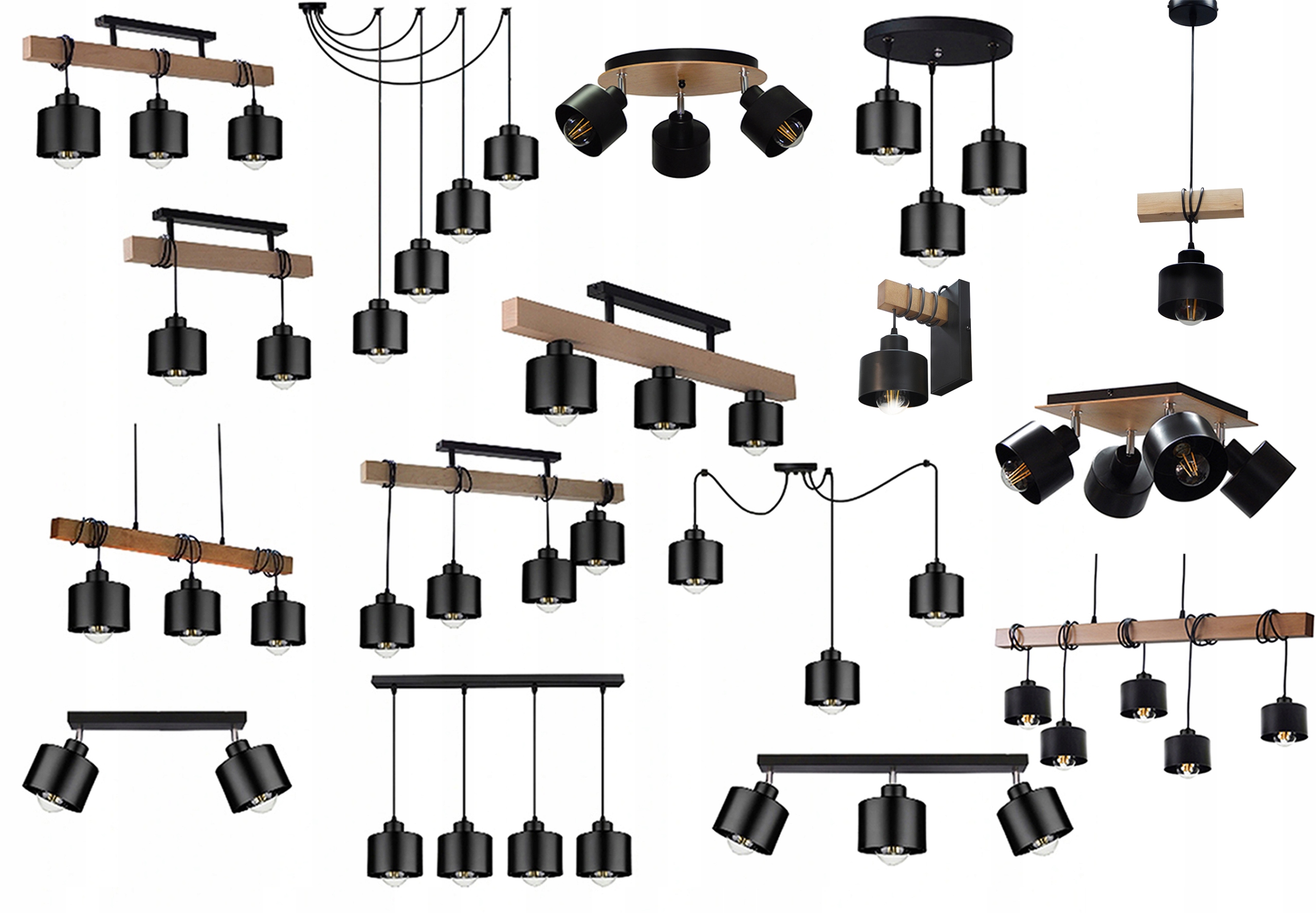 LAMPA PLAFON SUFITOWY ŻYRANDOL LED E27 POKÓJ SYPIALNIA SALON NOWOCZESNA Rodzaj gwintu E27
