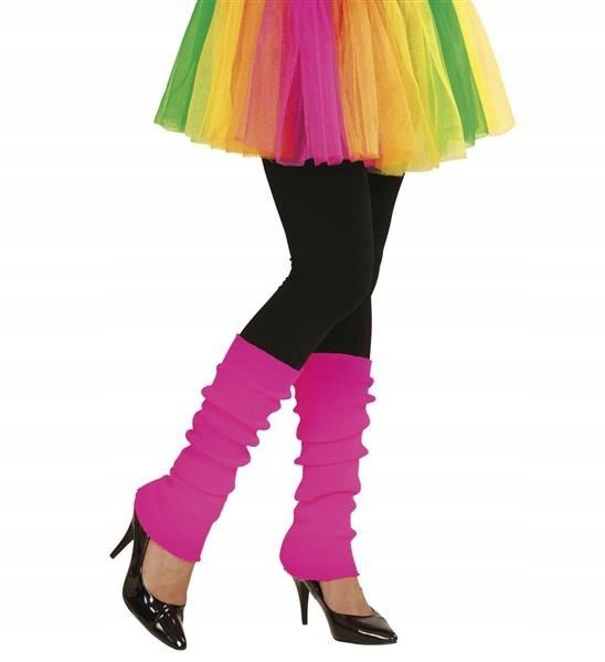 

Getry Podkolanówki Kolanówki Neon Różowe Lata 80