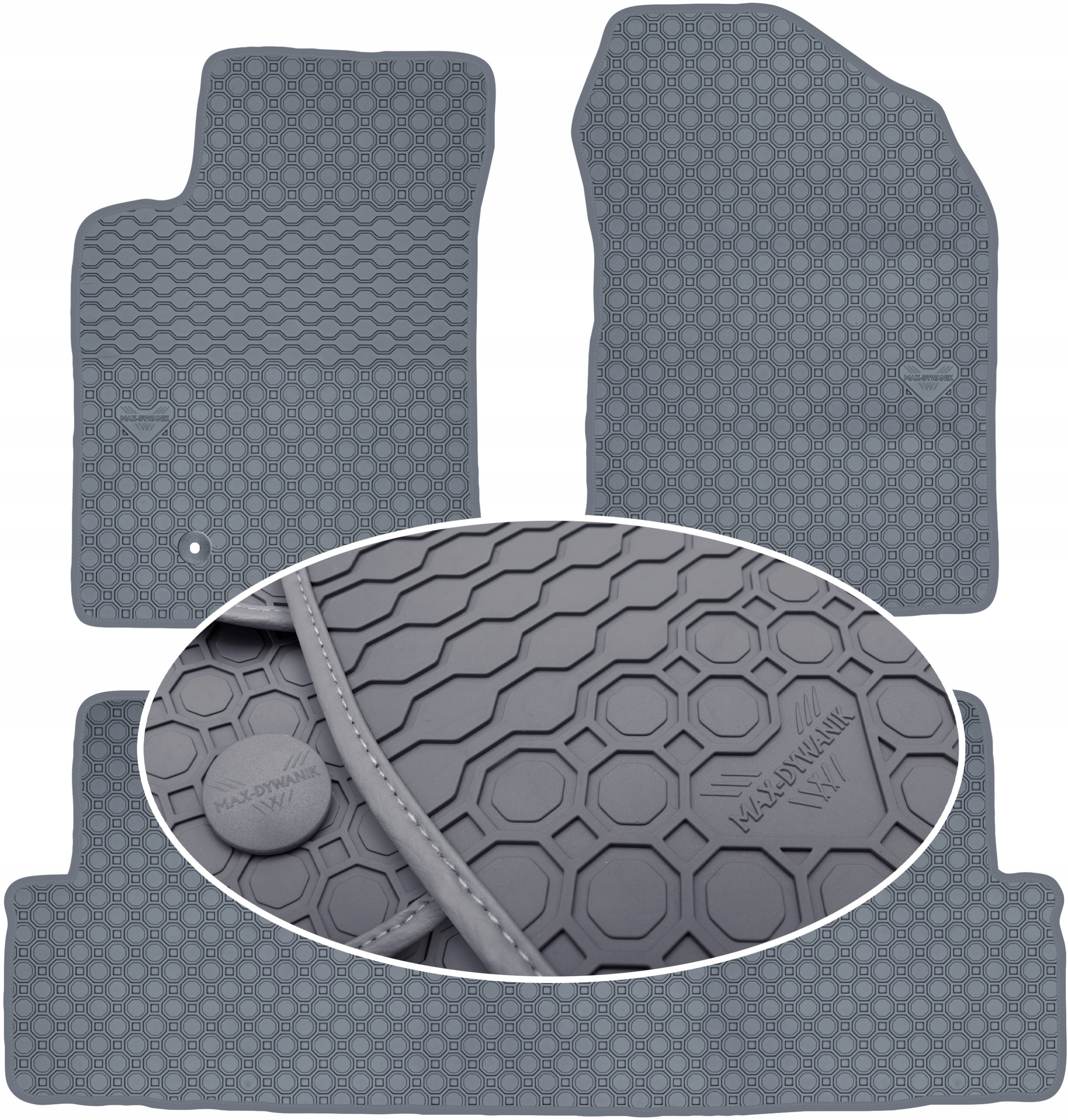 Corolla Verso 5os 2004-2009 Koberce Šedé