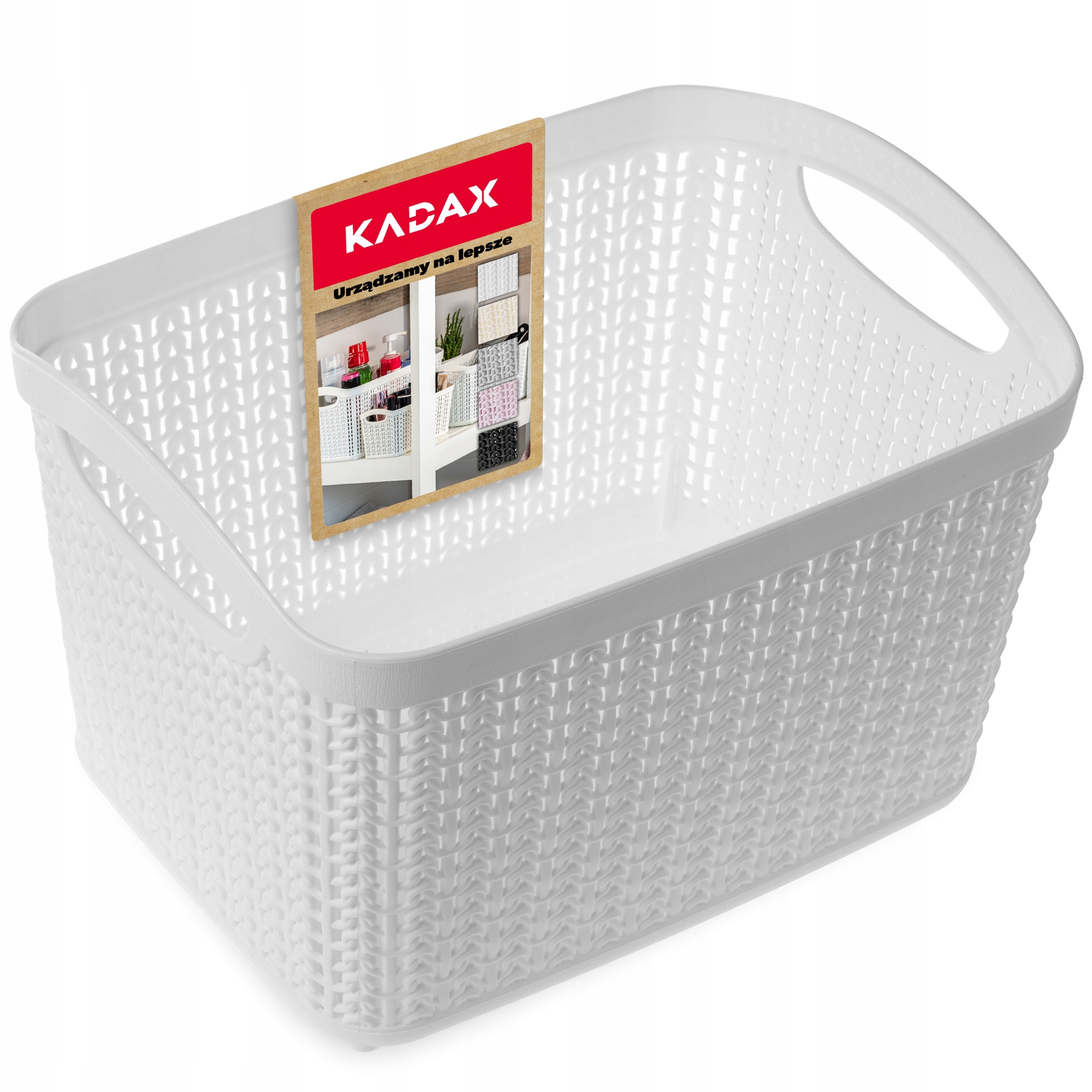 

Koszyk Plastikowy Pudełko Pojemnik 6,6L