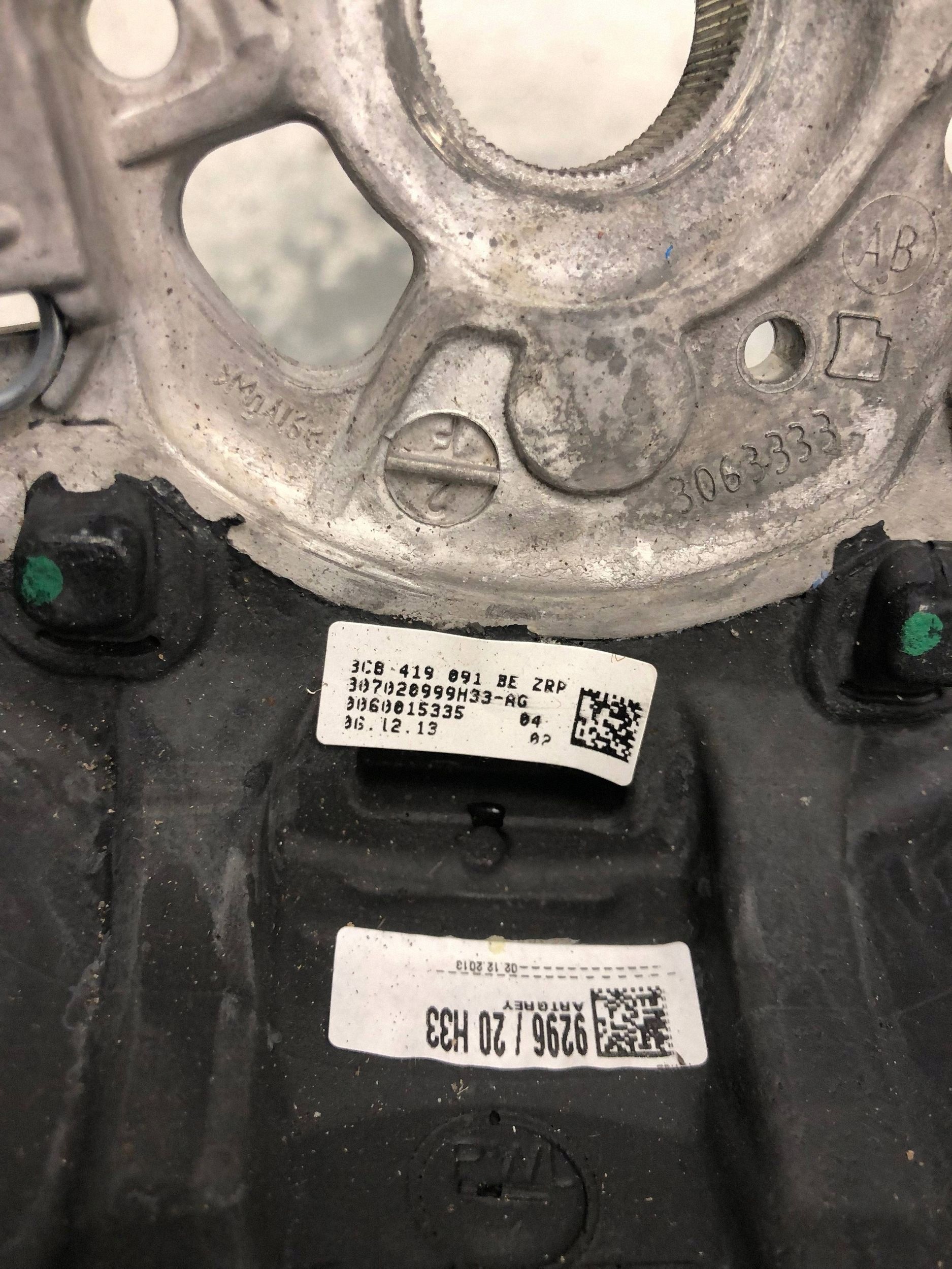 lenkrad Leder MULTIFUNKCJA VW PASSAT B7 3C8419091BE 3C8959537D