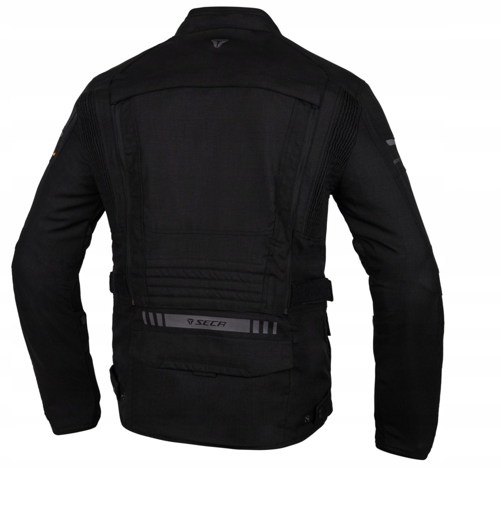 KURTKA MOTOCYKLOWA SECA STRADA EVO CZARNA r. 3XL Rozmiar XXXL