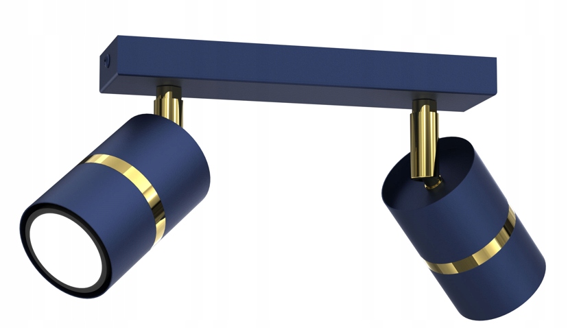 PLAFON LISTWA OPRAWA TUBA EYE 2xGU10 NAVY GRANAT Zasilanie sieciowe