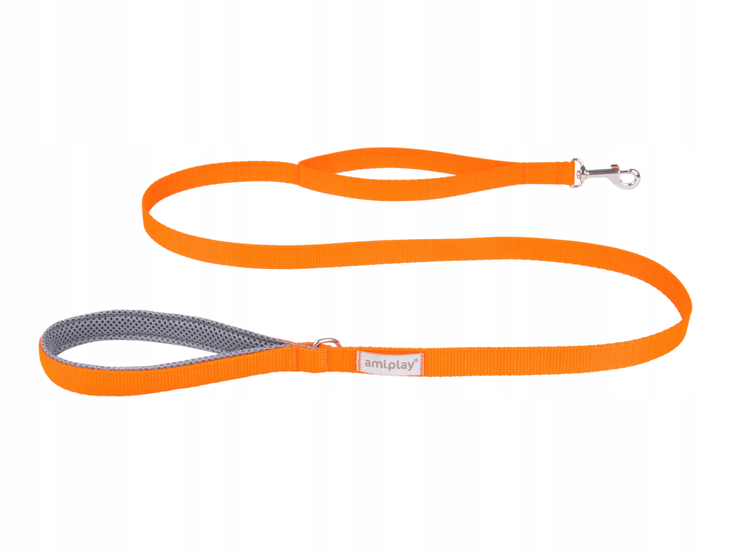 

amiplay Smycz klasyczna Samba 150 cm XL Pomarańcz