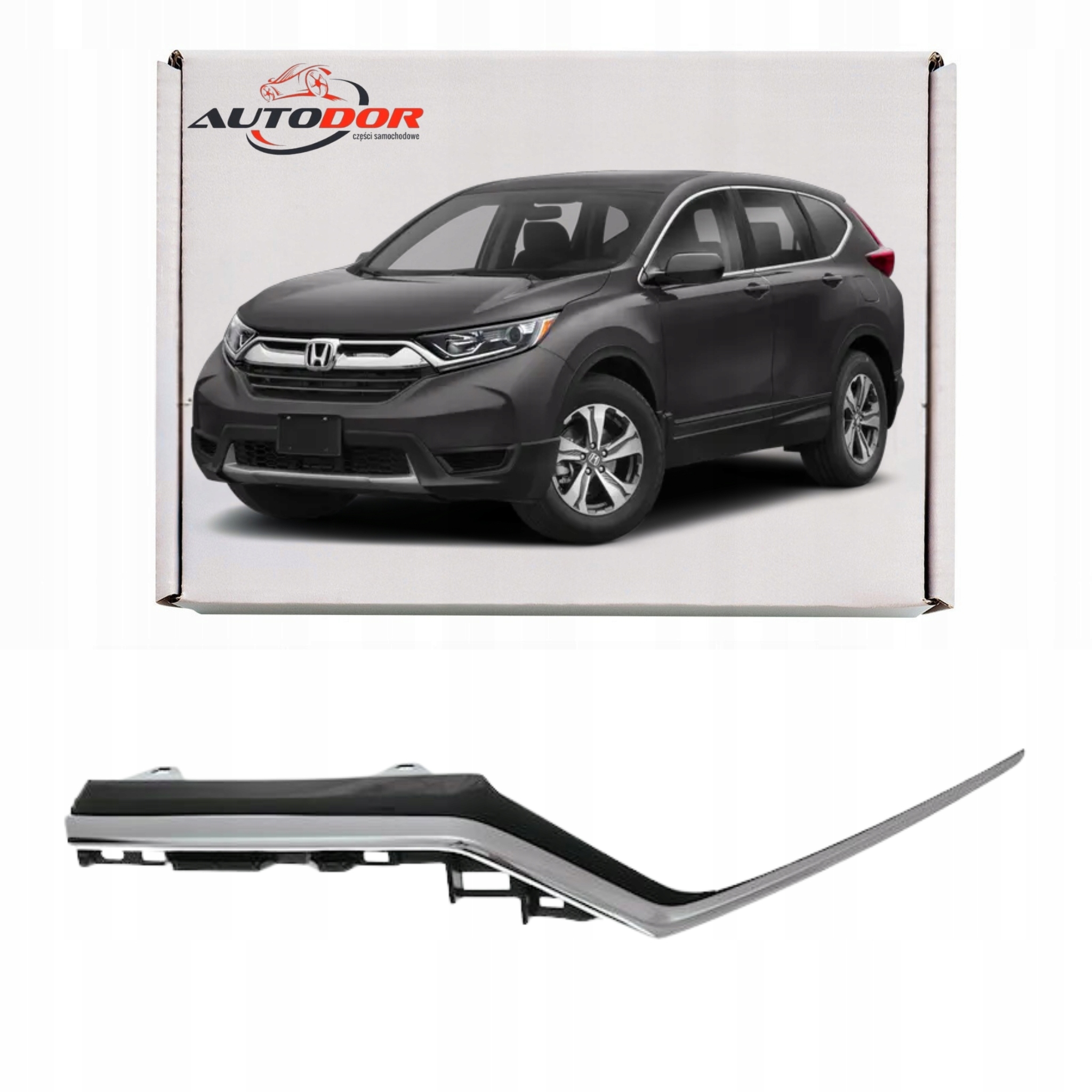 Honda Cr-v 2019 Lišta Atrapy Grilu Pod Světlomet Levá 71185-TLA-A60
