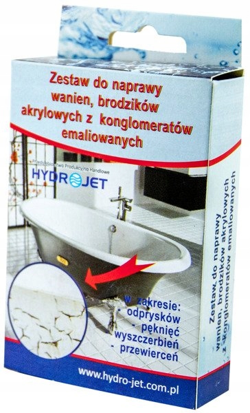 

Zestaw do naprawy wanien i brodzików