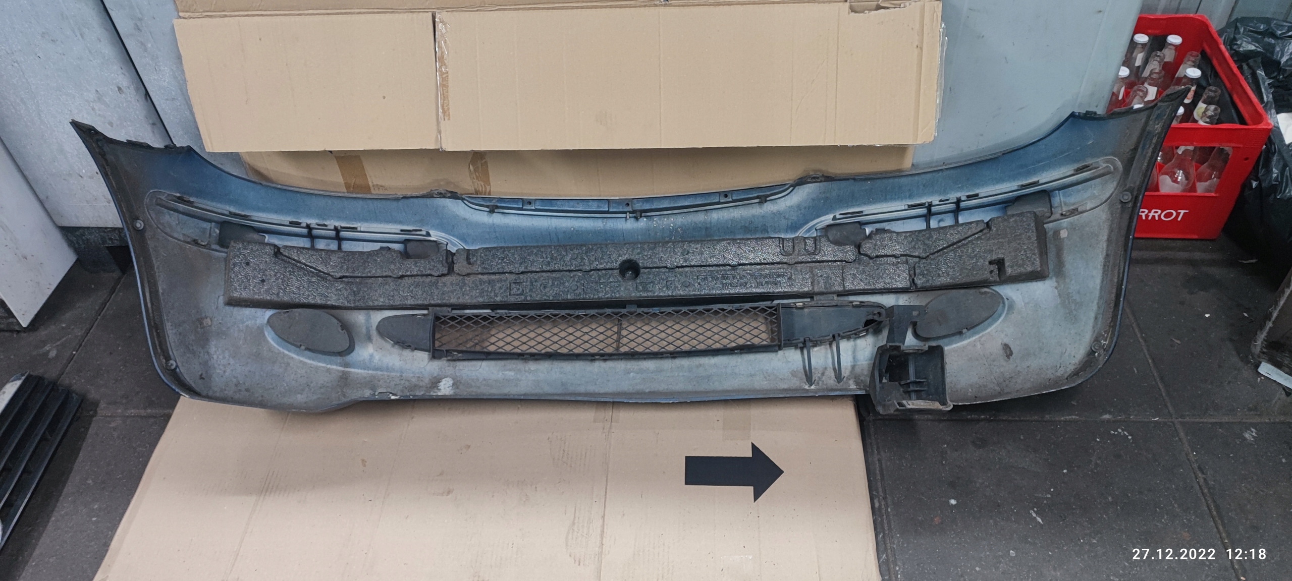MERCEDES A KLASA W168 FL LIFT bumper front front 375