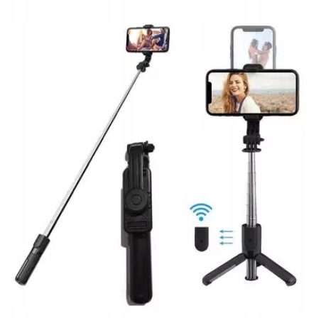 KIJEK SELFIE STICK MONOPOD BLUETOOTH TRIPOD PILOT Marka inna