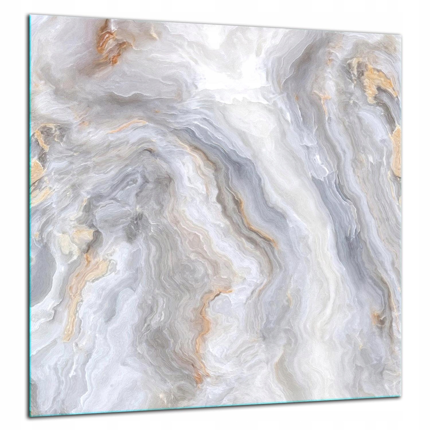 Skleněná Ochranná Deska Panel Lepidlo 60x65 MRAMORTvrzené Sklo Kuchyně 7v1