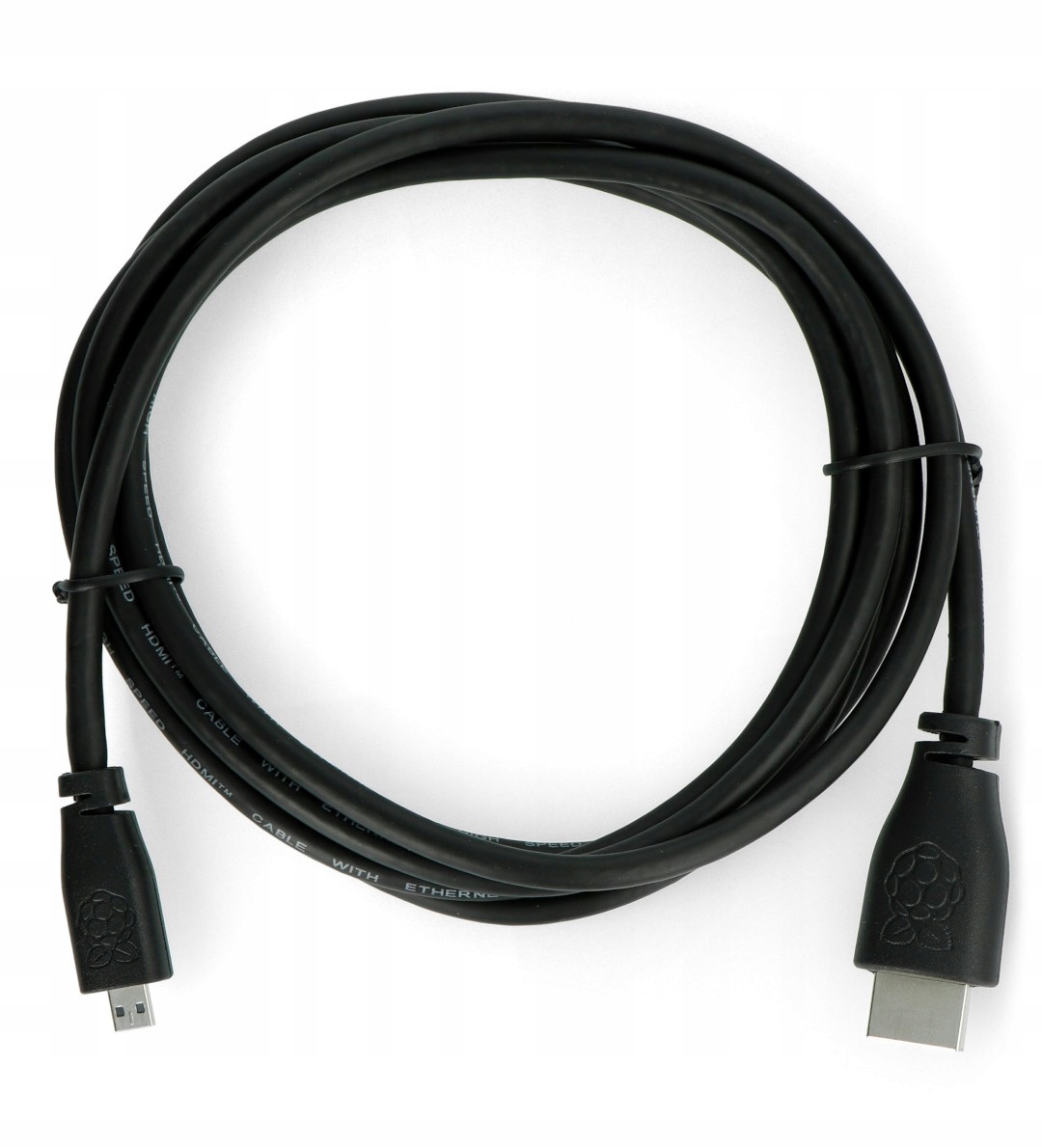 Przewód microHDMI HDMI 2.0 oryg. do RPi 4 1m Kod producenta SC0546