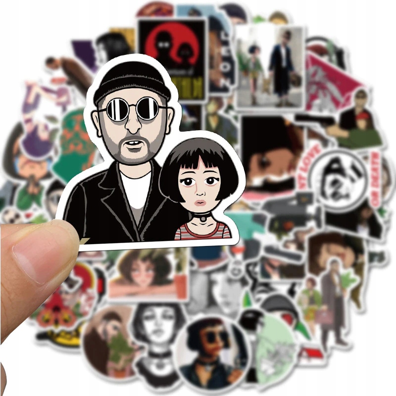 Naklejki Leon Zawodowiec Matylda Luc Besson Reno