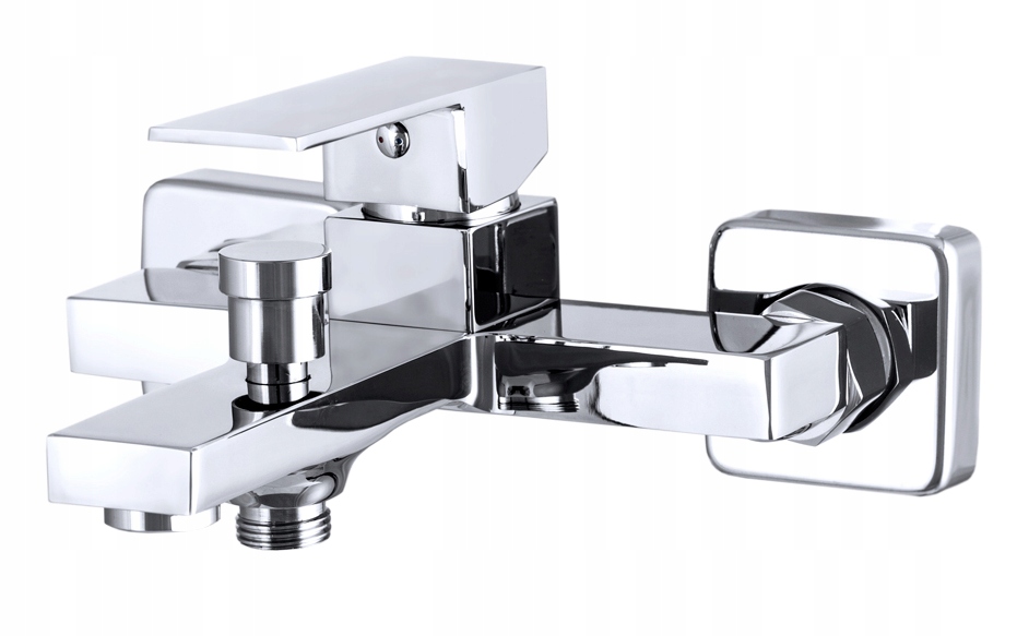 Kohútik Do Vane Štvorcový Chróm Batéria Ister