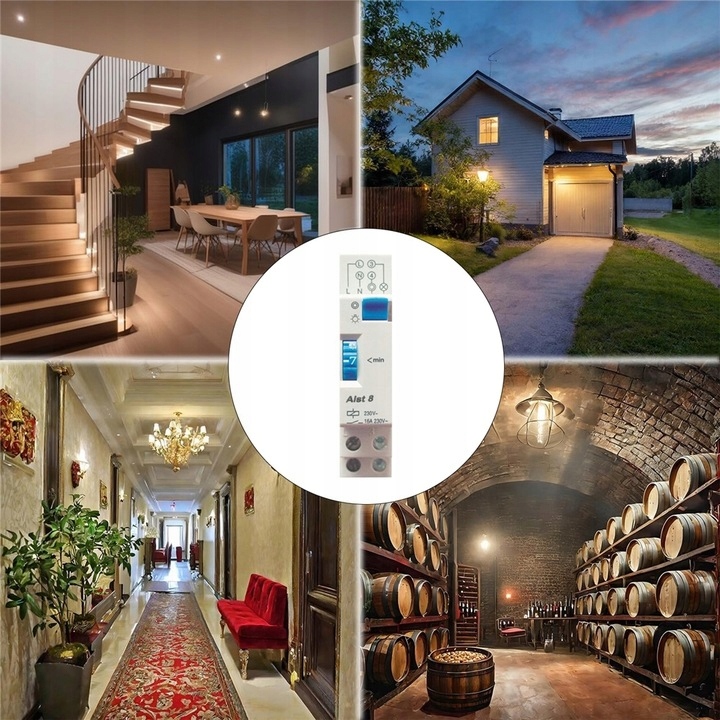 Časový spínač pro okysličování rybníků 16A