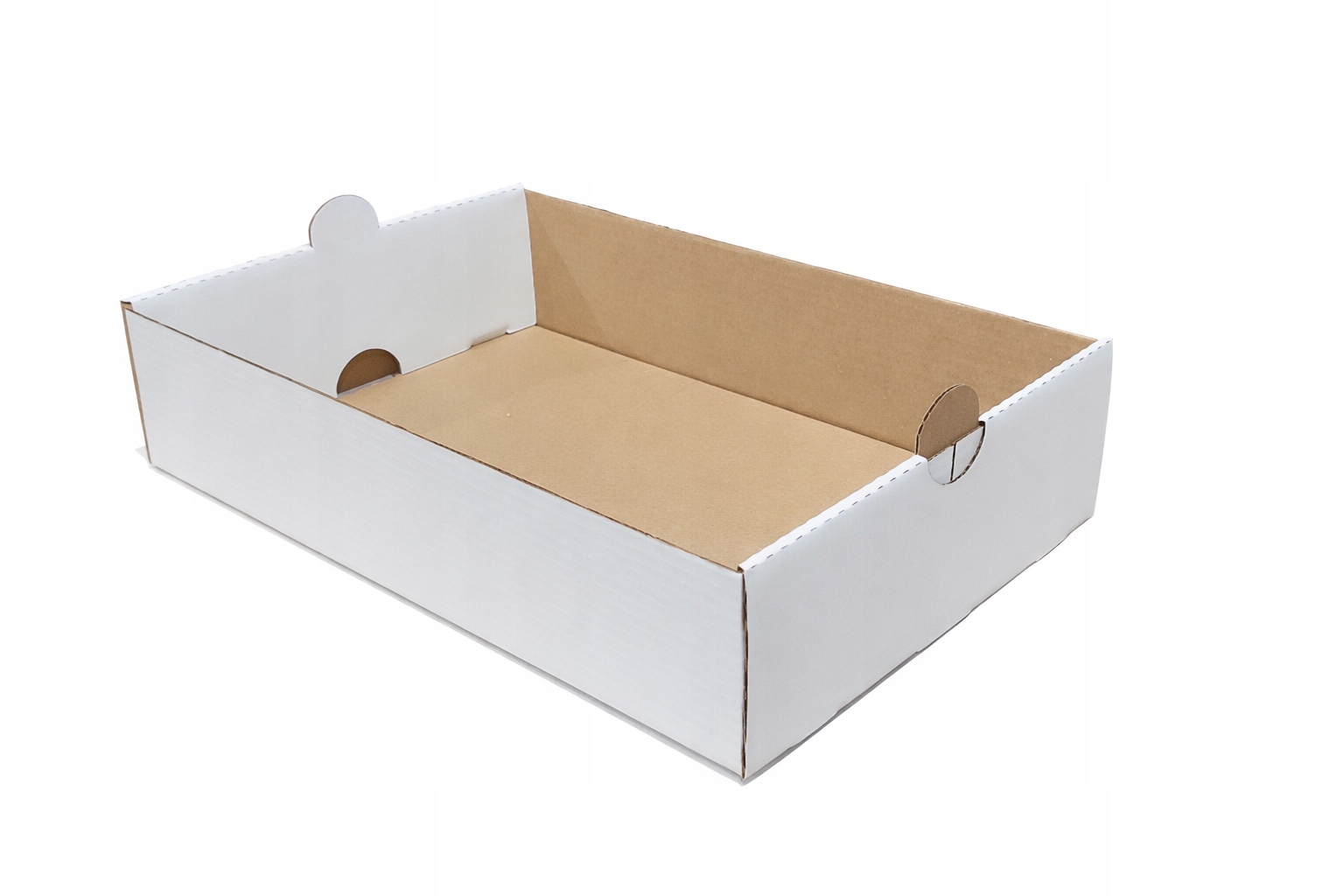 Karton Tacka tekturowa Pudełko na pączki, ciasto, rogale 40x30x10 50 szt.