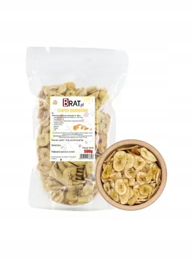 4 x Brat Chipsy banánové 500 g