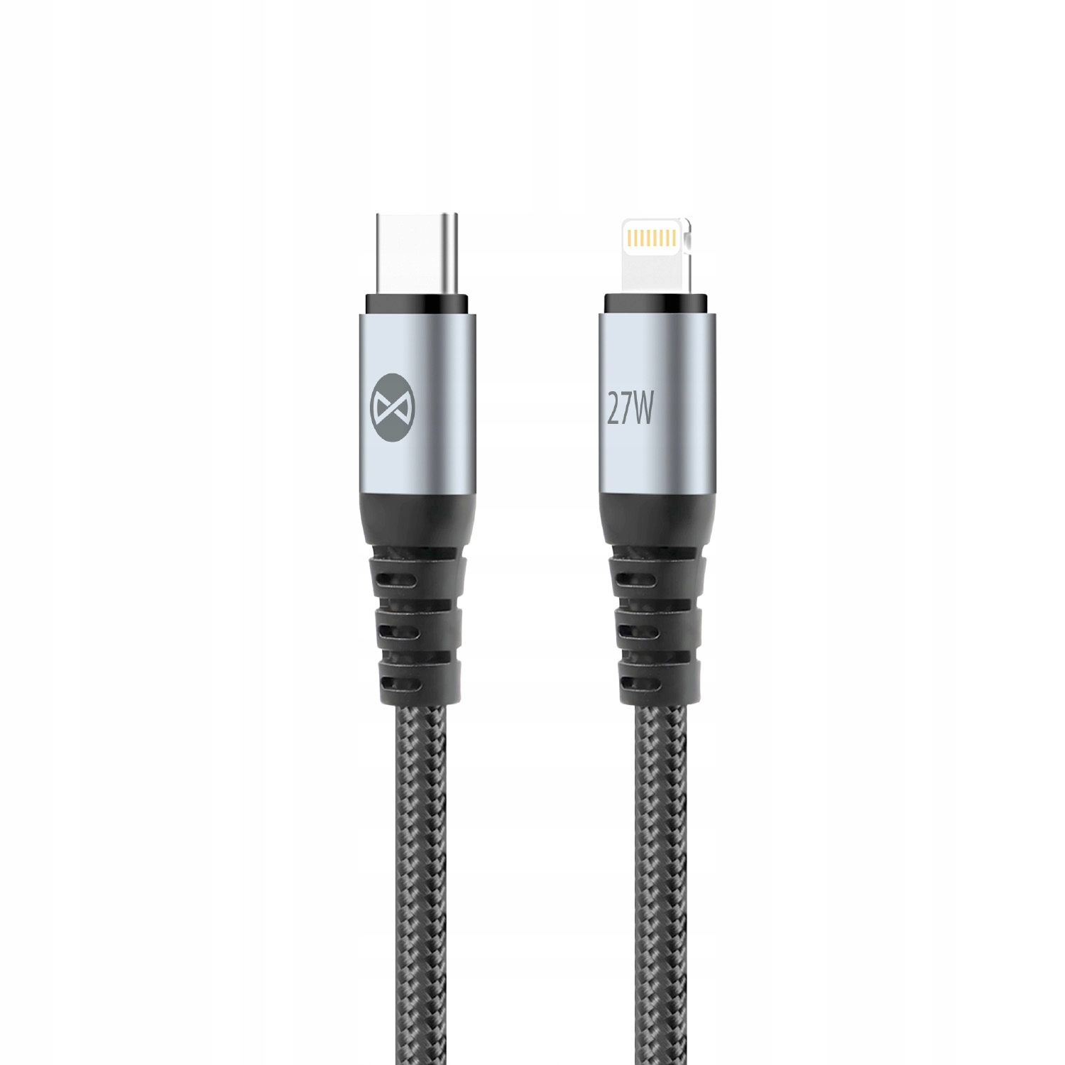 Forever kabel Braix Usb- C Lightning 1,0 m 27W czarny Forever
