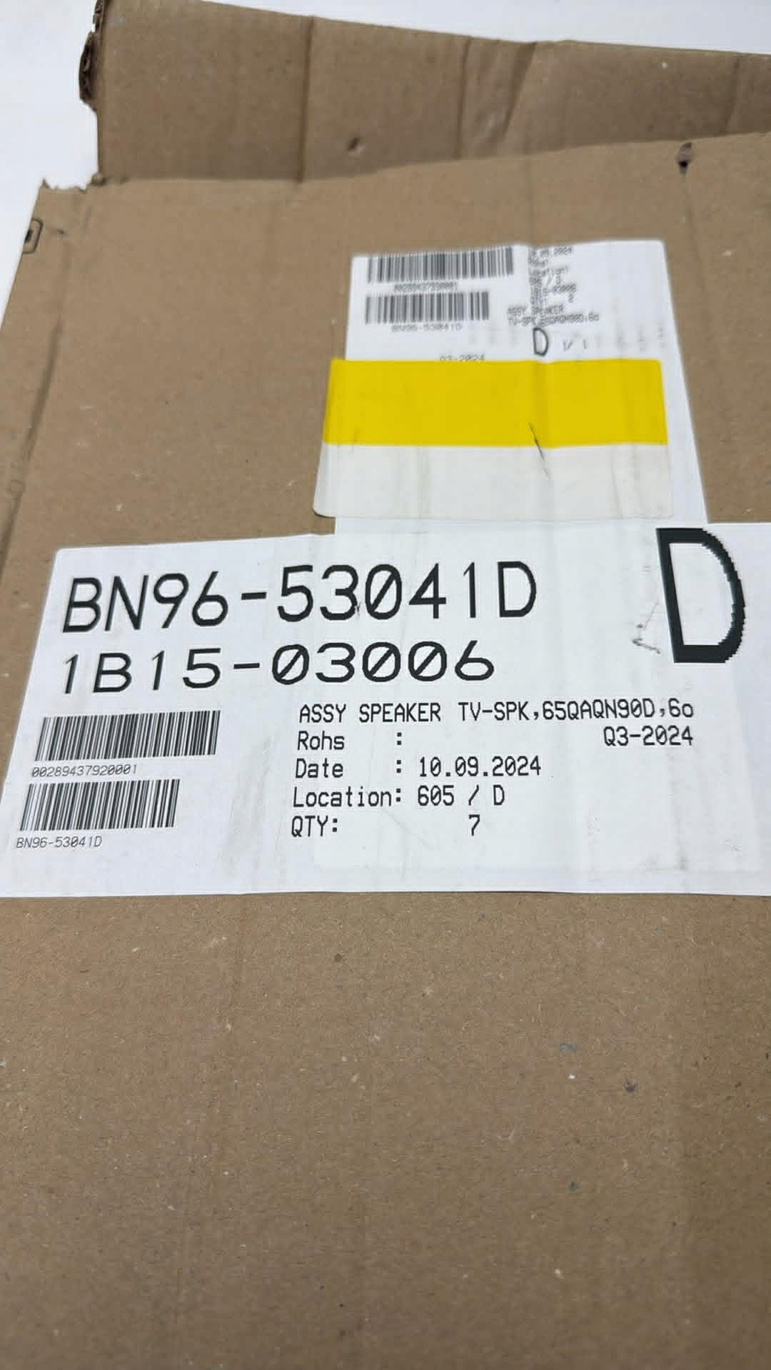 BN96-53041D – P-přední reproduktor pro televizor Samsung