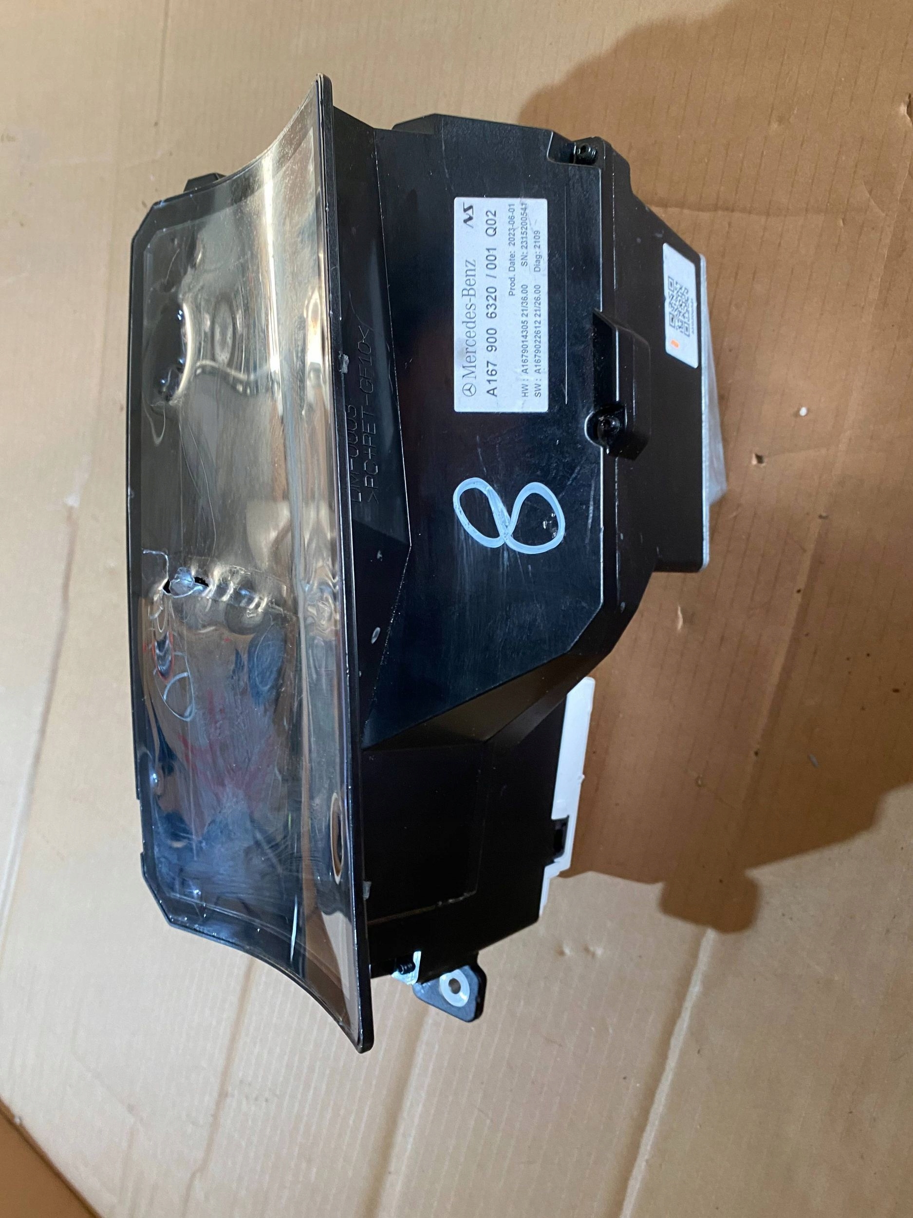 display HEADUP DISPLAY HUD A167 W167 GLE A1679006320 / $J