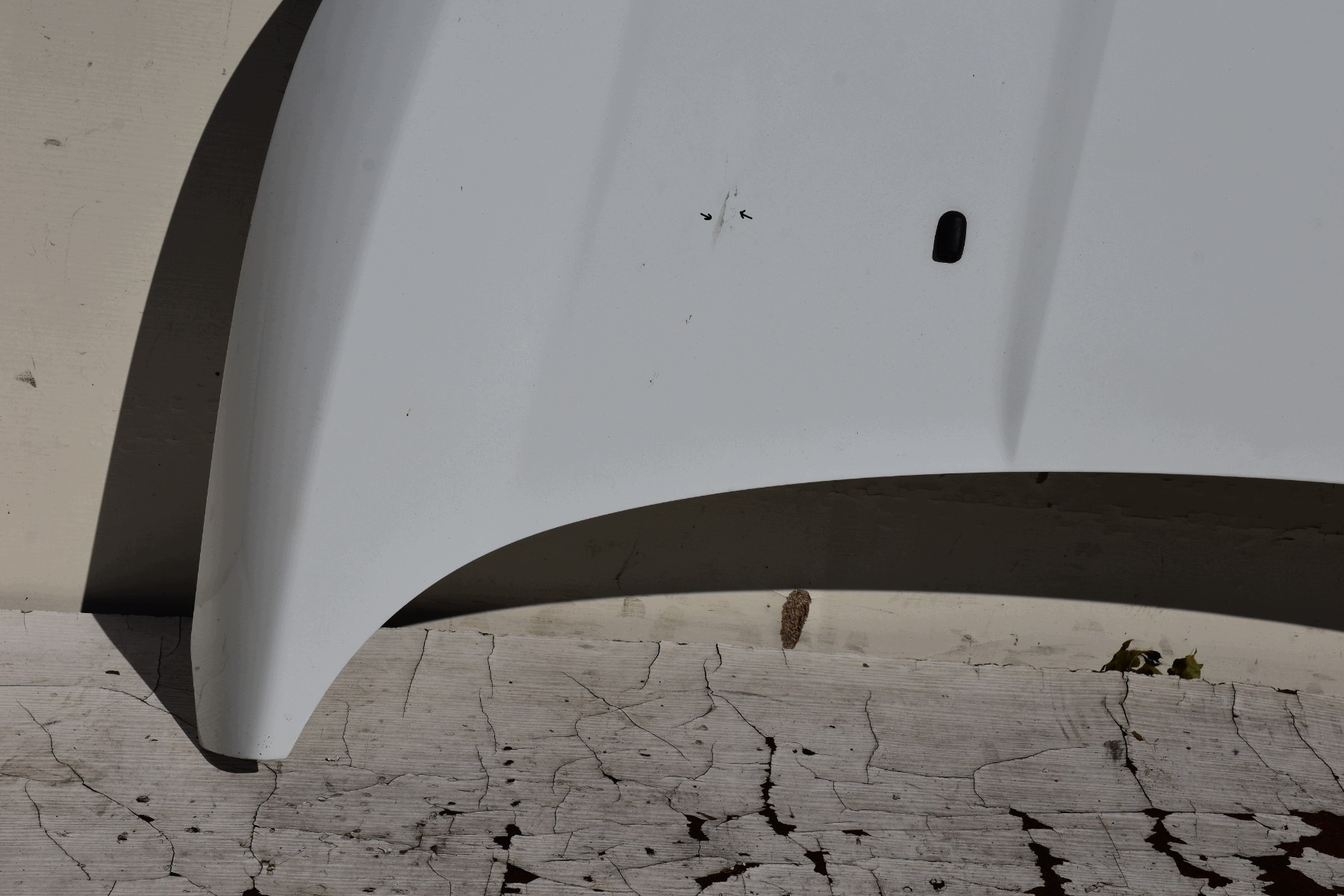 bonnet FORD FIESTA MK7 POLIFT 2012-2017 code lakieru: Frozen White