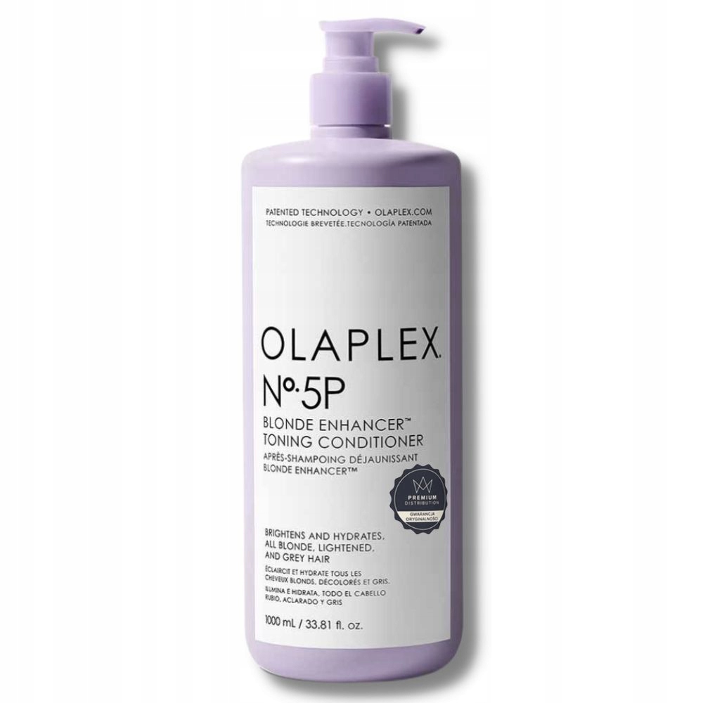 Olaplex No.5P Blonde Enhancer Tónovací kondicionér pro blond vlasy 1000 ml