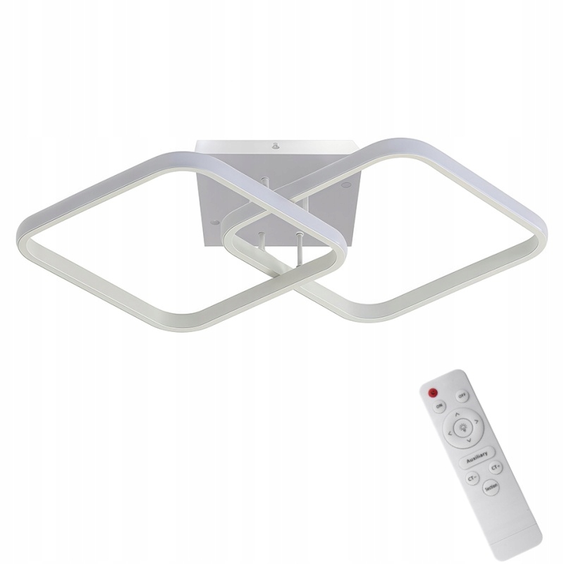 Stropní Svítidlo Stropní Svítidlo Led Čtverec Lustr Moderní S Dálkovým Ovládáním 50 W