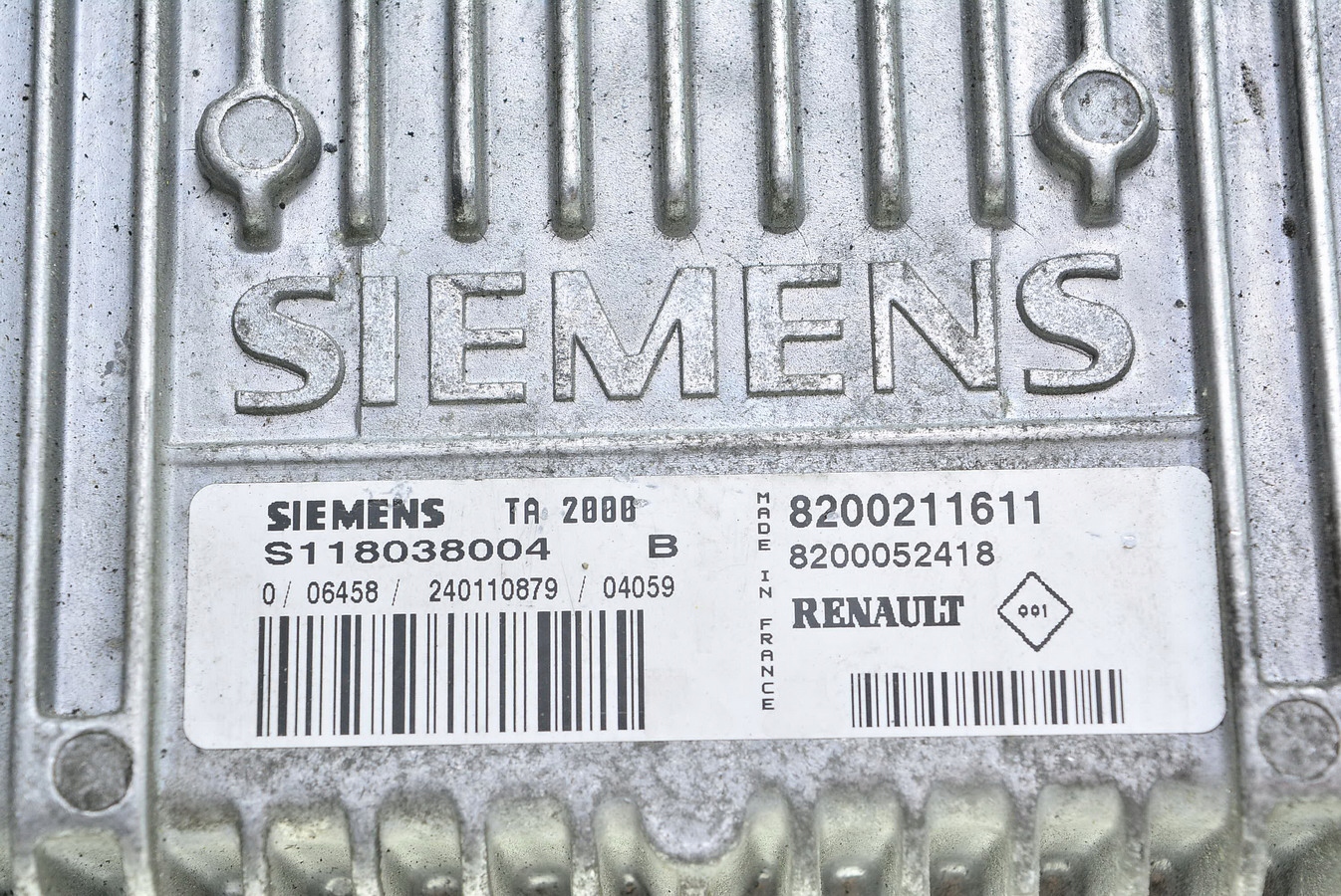 komputer LAGUNA II S118038004B 8200211611 Producent części Siemens