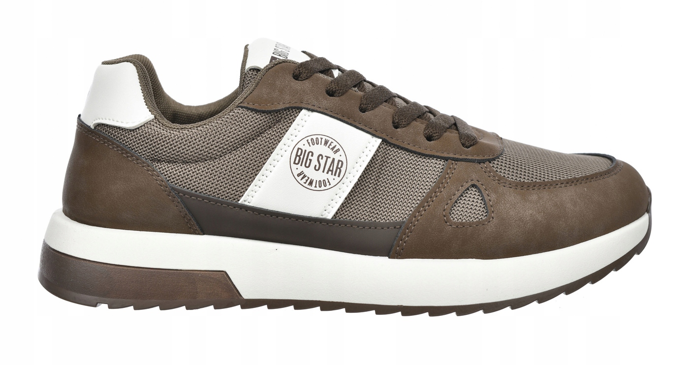 Pánské sportovní boty Big Star TT174353 Tenisky hnědé 41