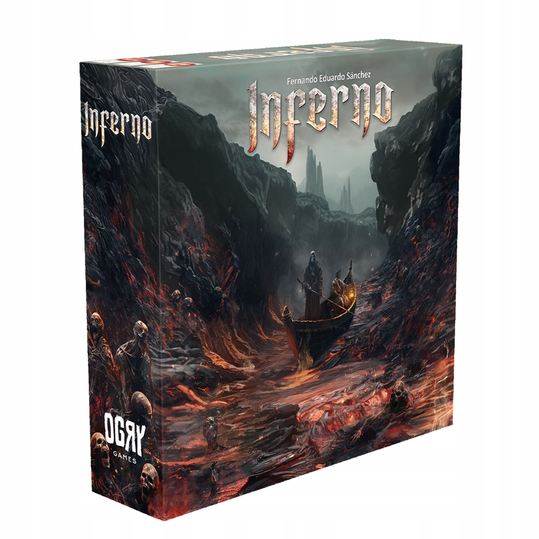 Gra Planszowa Inferno Wersja Polska, Wydawca Ogry Games