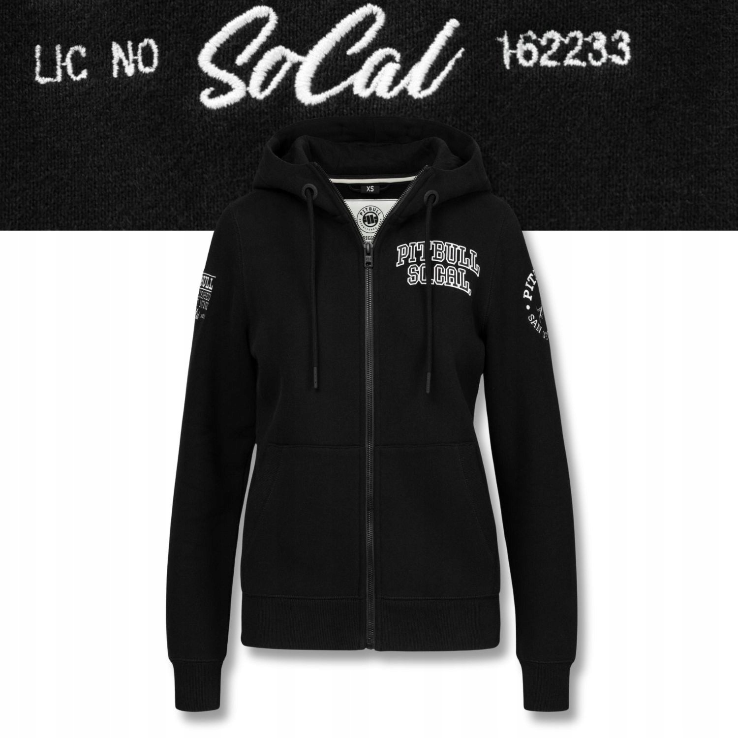 Dámská Rozepínací Mikina s kapucí Pitbull Fiora Denní Útulná S