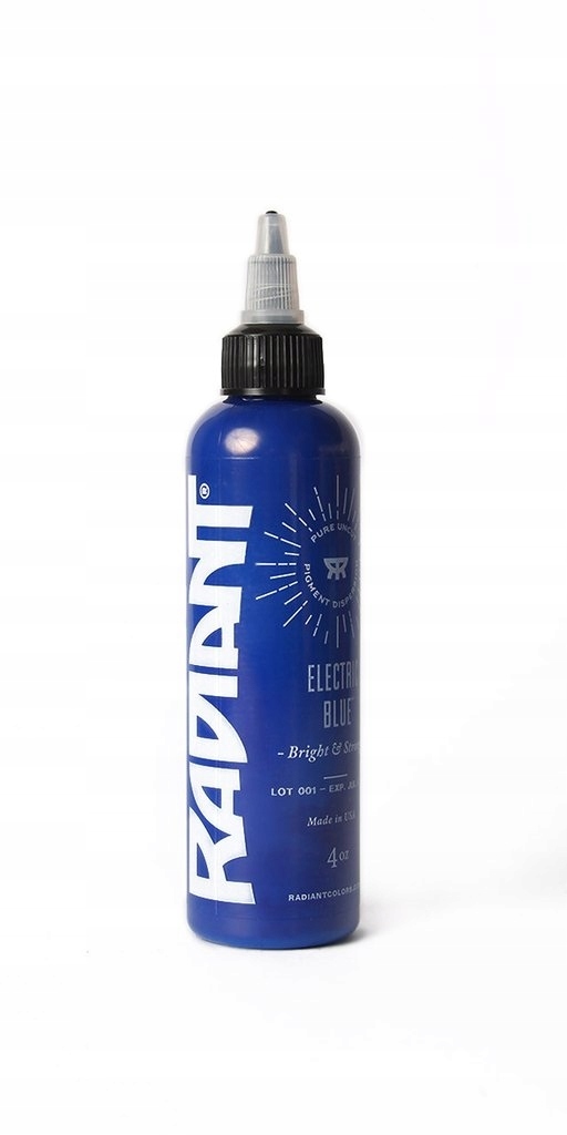Radiant Ink Electric Blue 30 ml Farba do nauki tatuowania Tusz