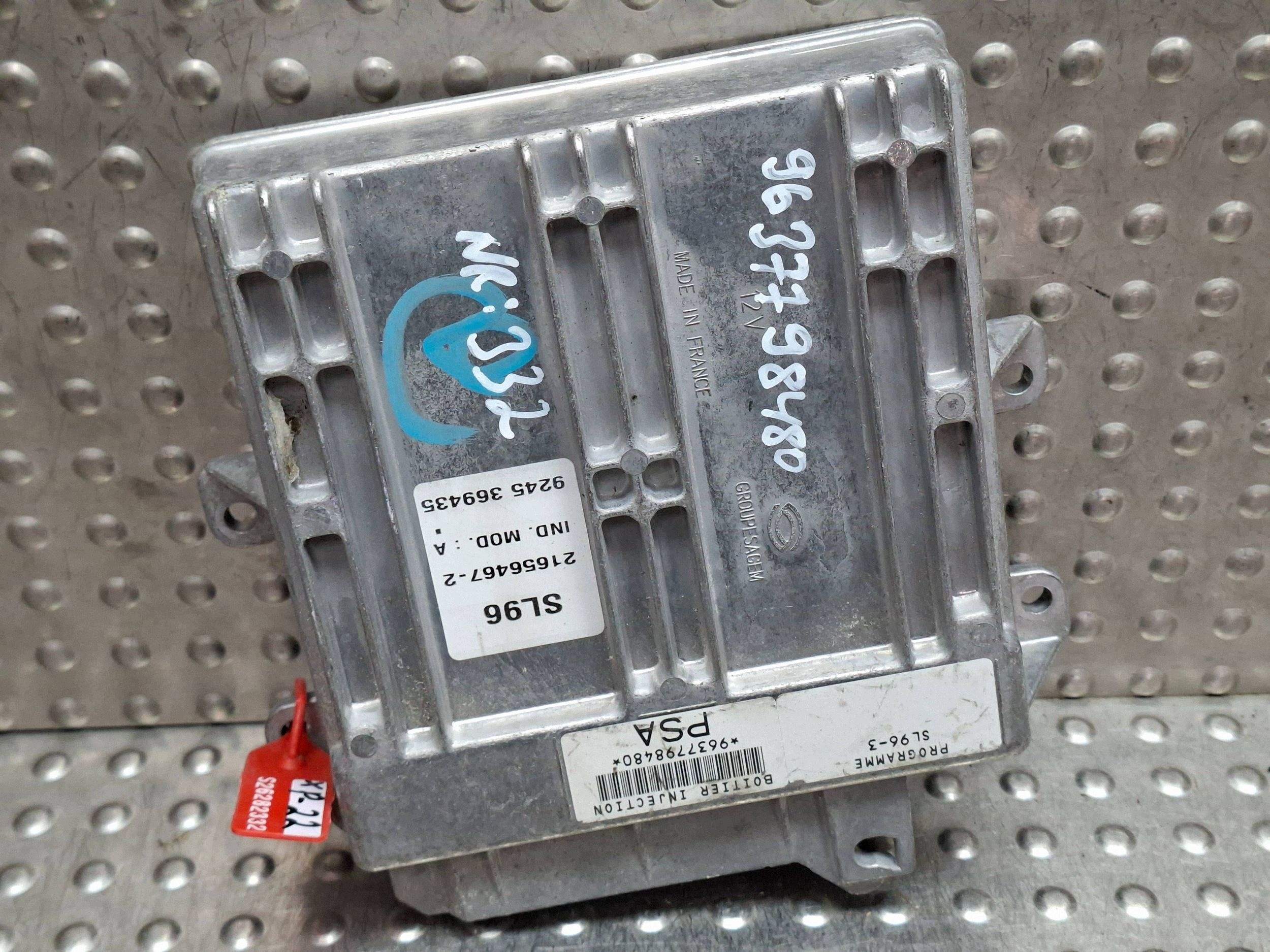 Centralina Motore 9637798480 PEUGEOT 306 406 1.8 e