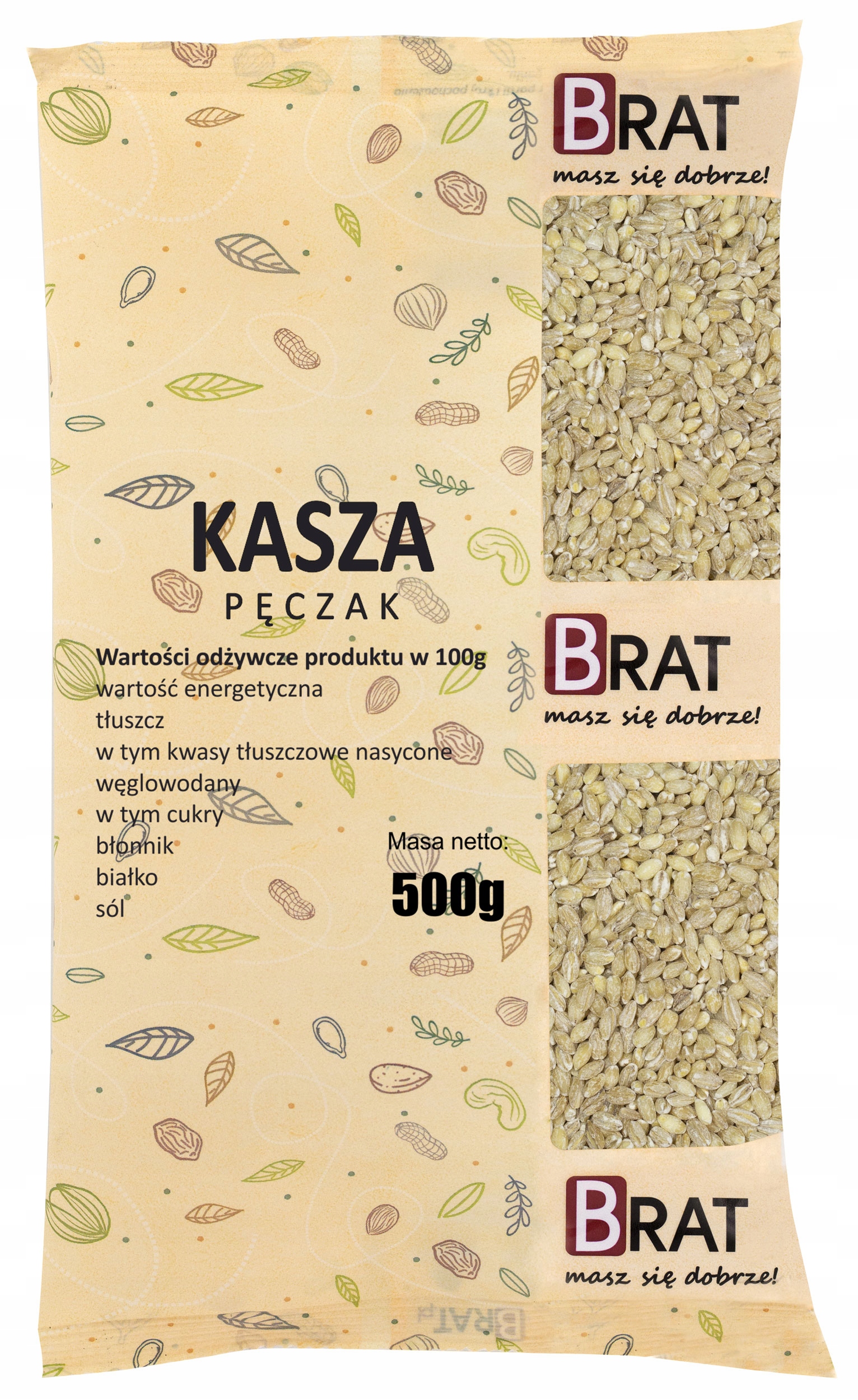 17X Brat Kroupová kaše 500g