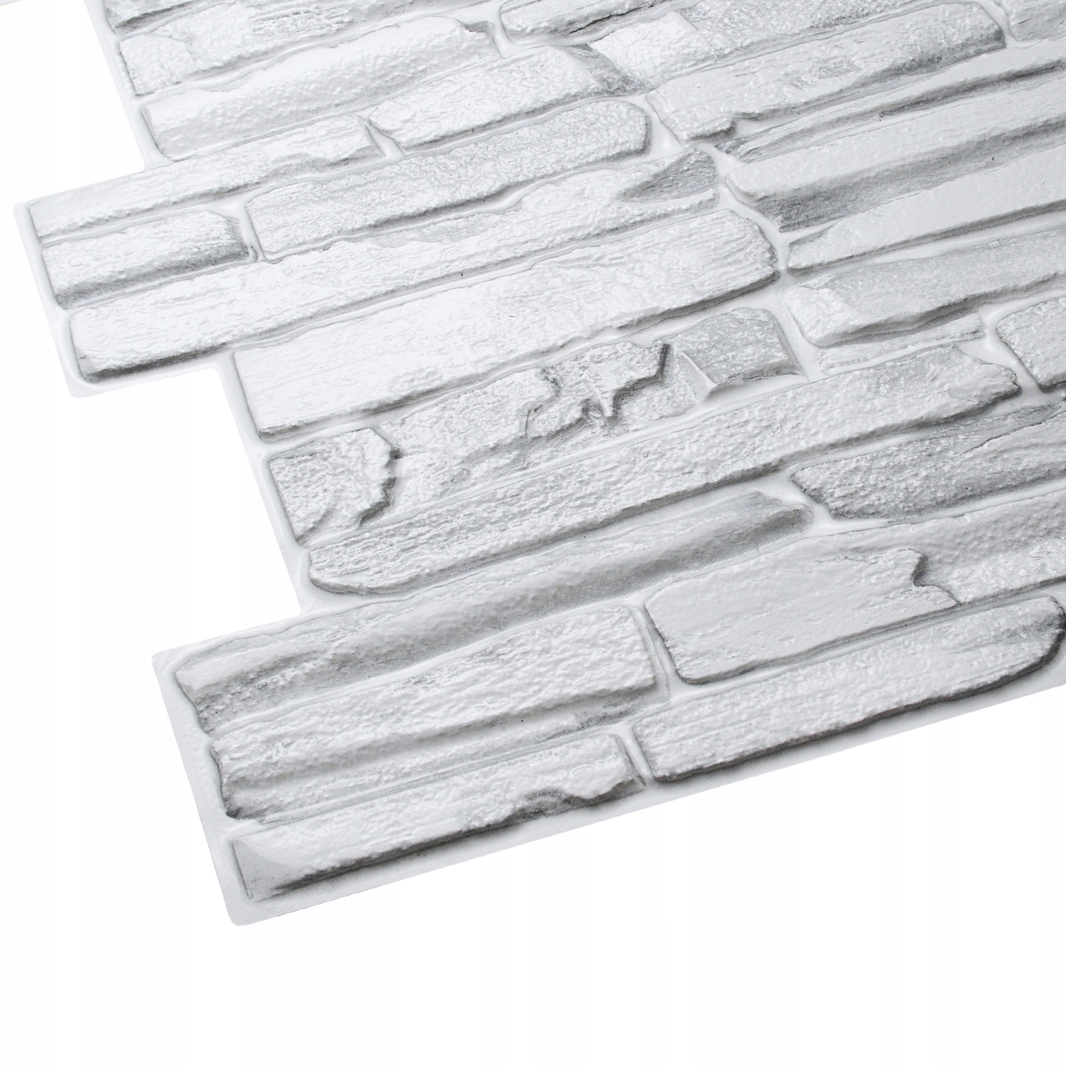 Panel Ścienny PCV 3D Biały Kamień White Rock Kod producenta 5907443672069