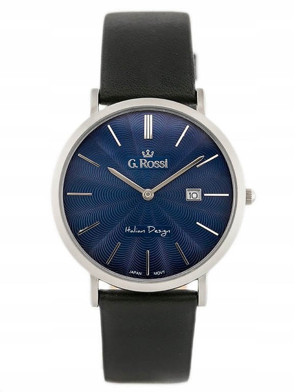 Pánské Hodinky G. Rossi 10853A Slim Box Gravírování