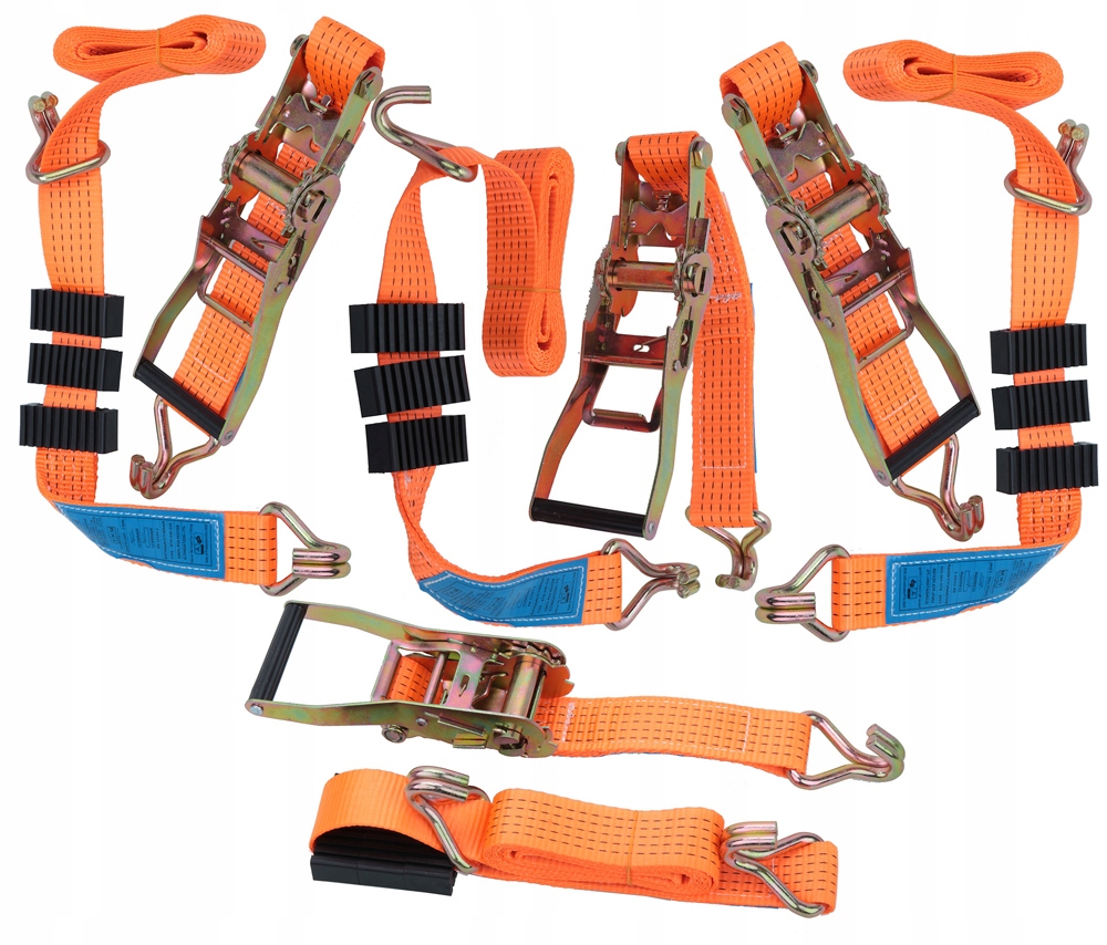 4szt PASY TRANSPORTOWE LAWETA PAS 3 TRZY PUNKTOWY