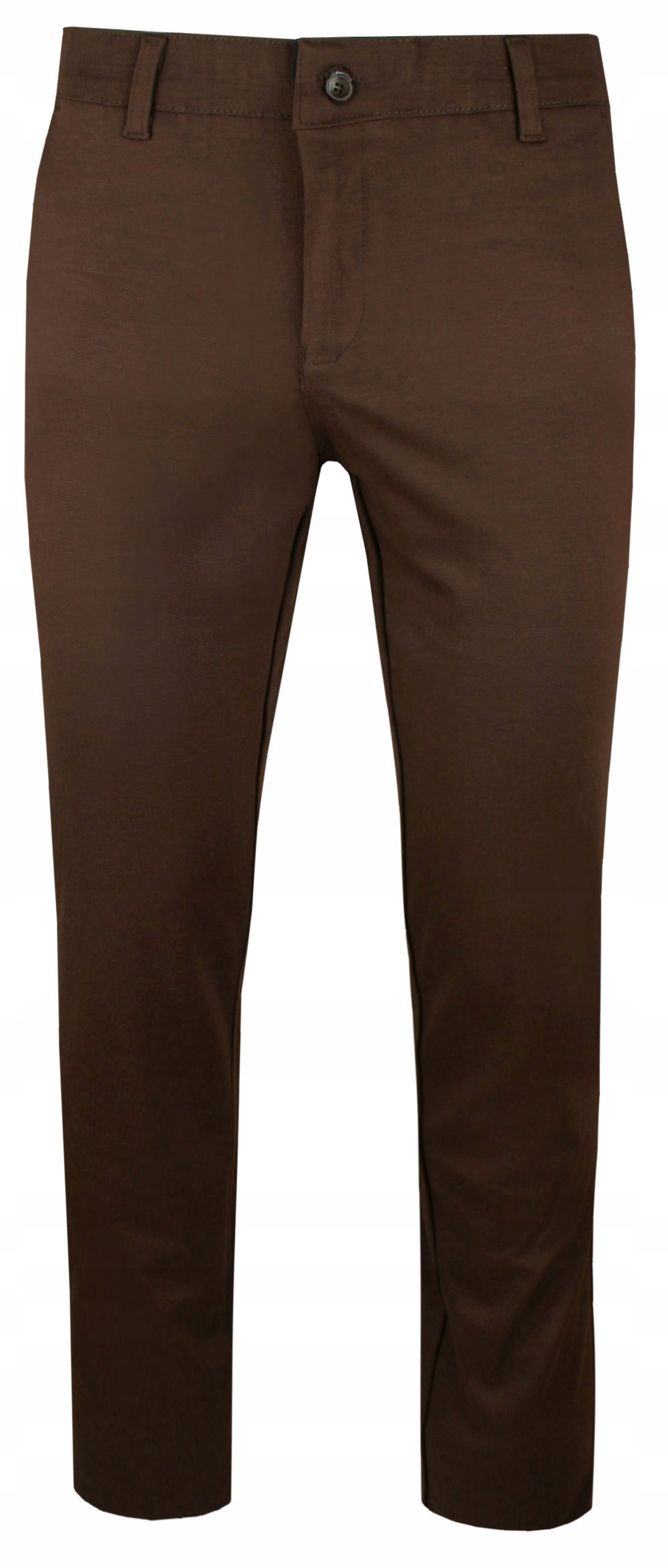 Látkové kalhoty pánské, elegantní Rigon Tmavý Karamel 34/34