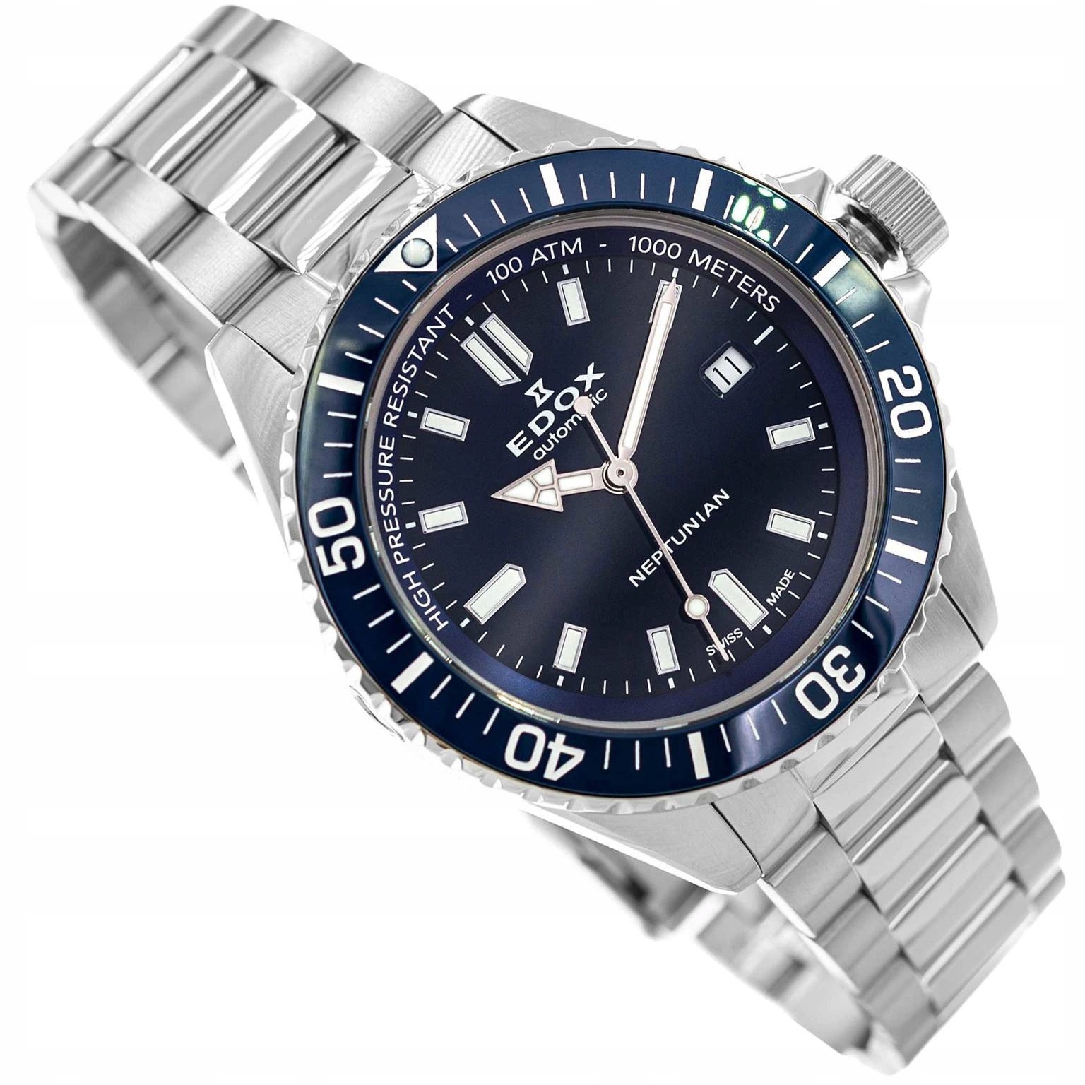 Pánské Hodinky Edox 80120 3BUM Buf Sky Diver 300 M