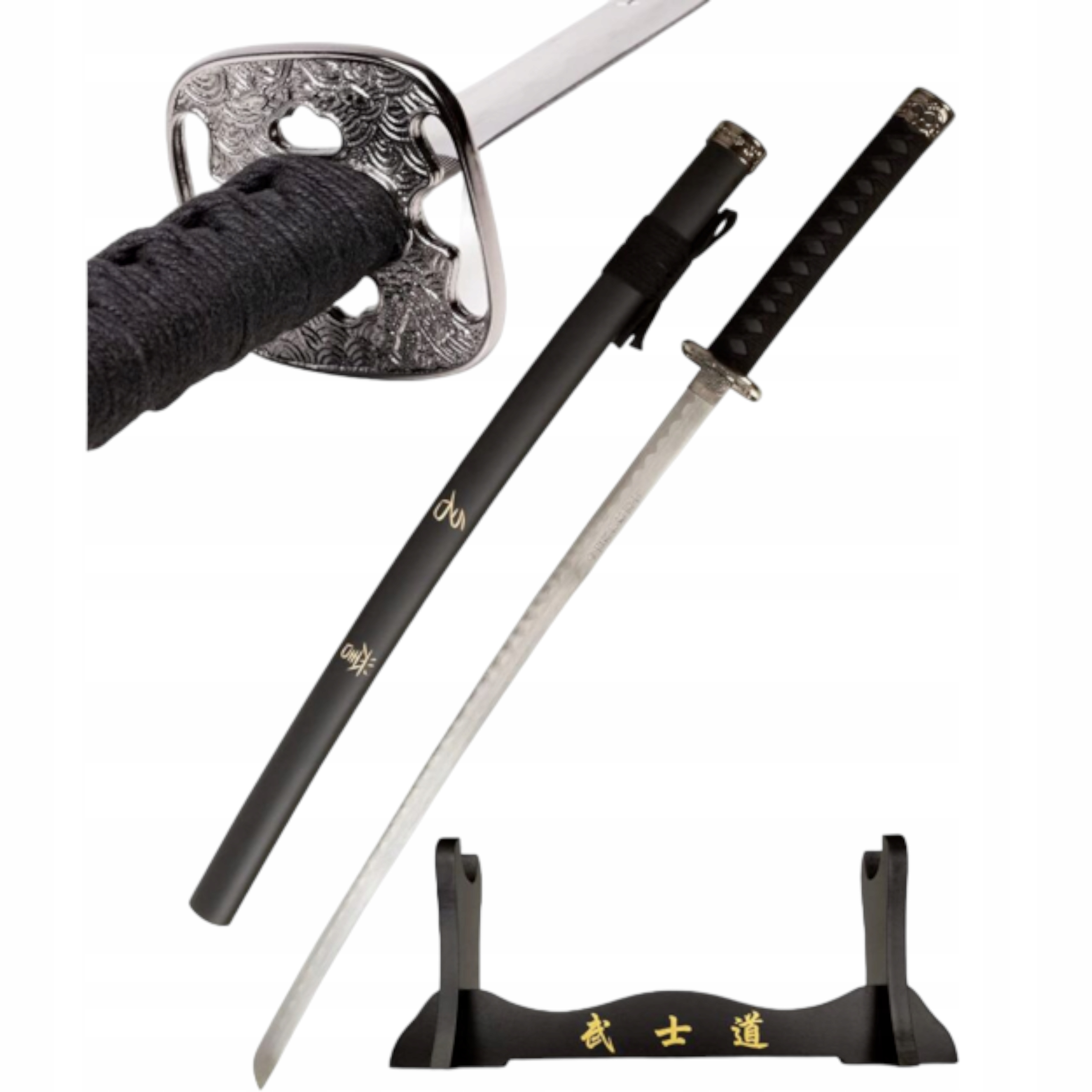 Samurajský Meč Katana Se Stojanem TL492-395CA Samurajský Meč Krásný