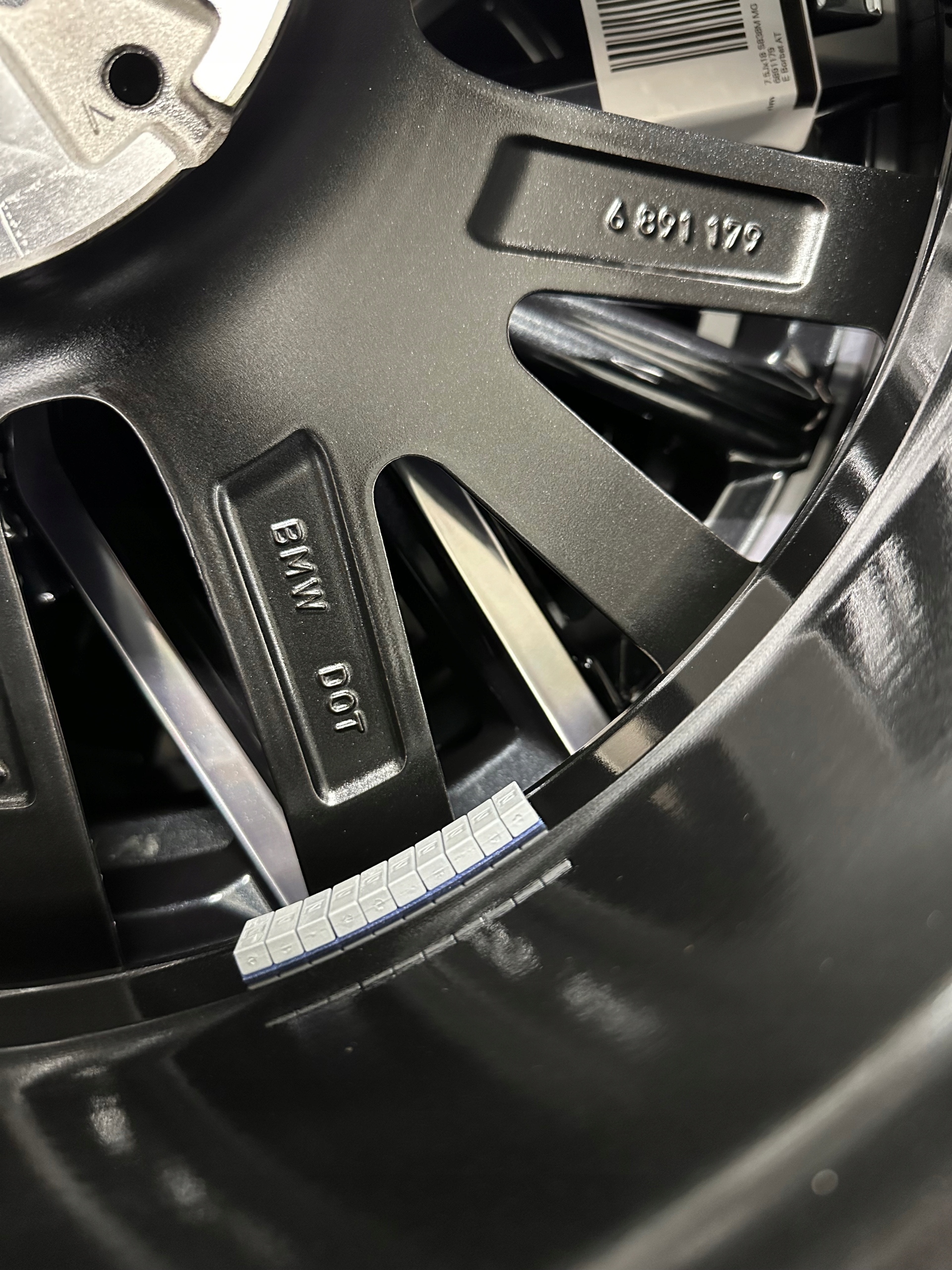 NOWE ORYGINALNE KOŁA ZIMOWE ALUFELGI 18 BMW X1 U11 X2 U10 838M Profil opony 55