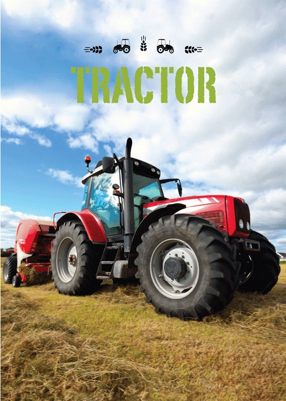 

Koc Polarowy 100x140 Ciągnik Traktor 01
