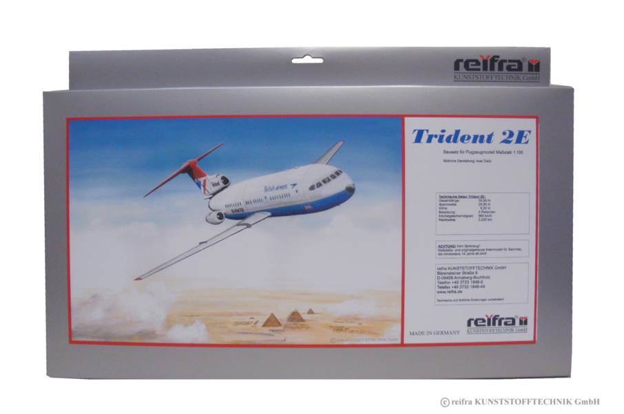 Trident 2E British airways Reifra (ex Veb Plasticart) 1:100