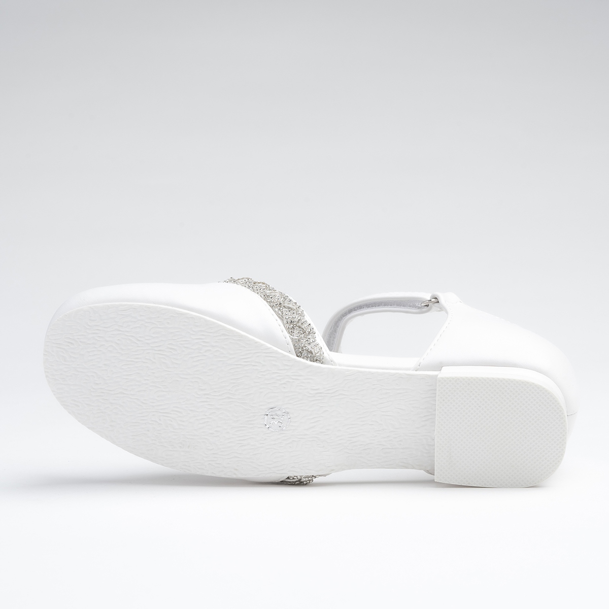 Buty komunijne dla dziewczynki sprzączka półbuty wkł. SKÓRA Wojtyłko Rozmiar 37