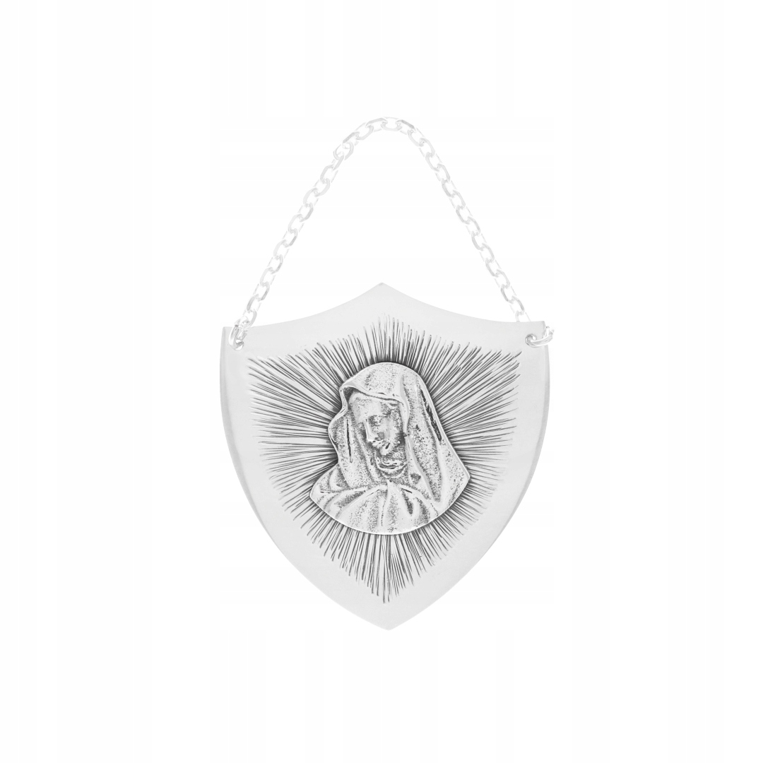 Ryngraf Matka Boží Madona stříbro